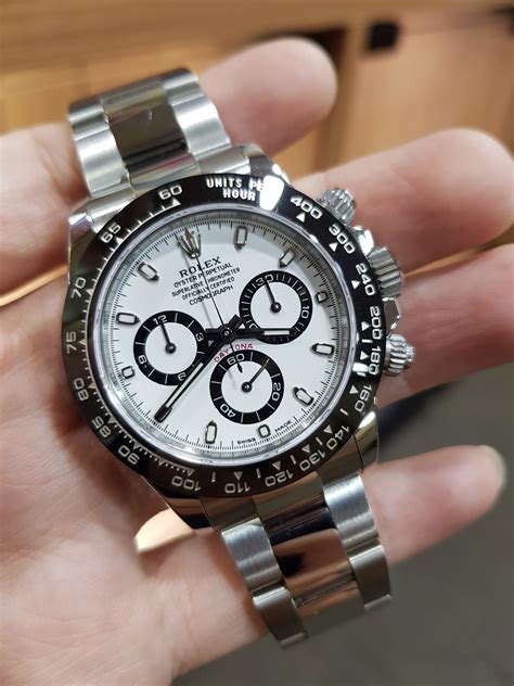 rolex cosmograph wrist|rolex daytona panda price chart.